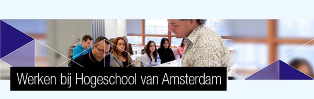 Werken bij Hogeschool van Amsterdam