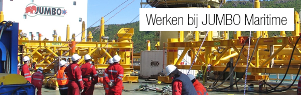 Werken bij Jumbo maritime